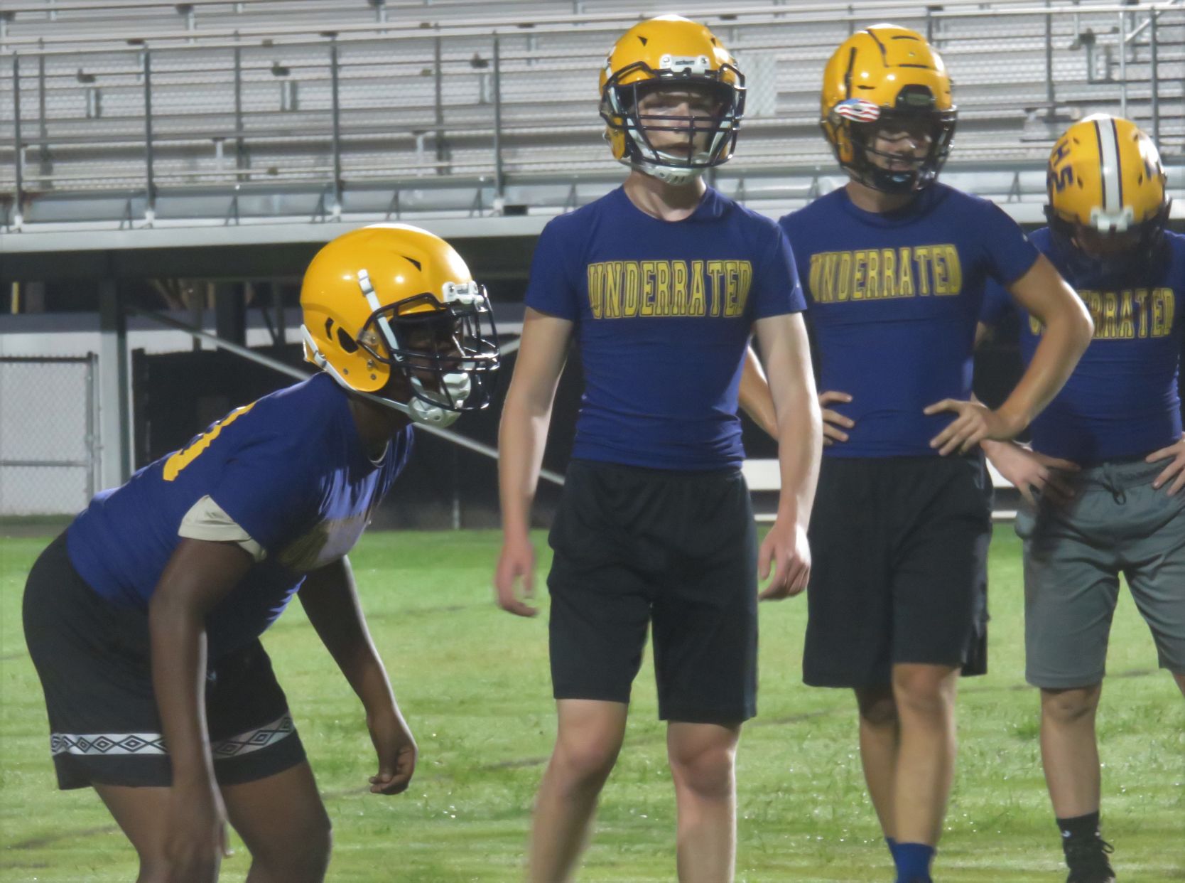 Tallassee football midnight practice